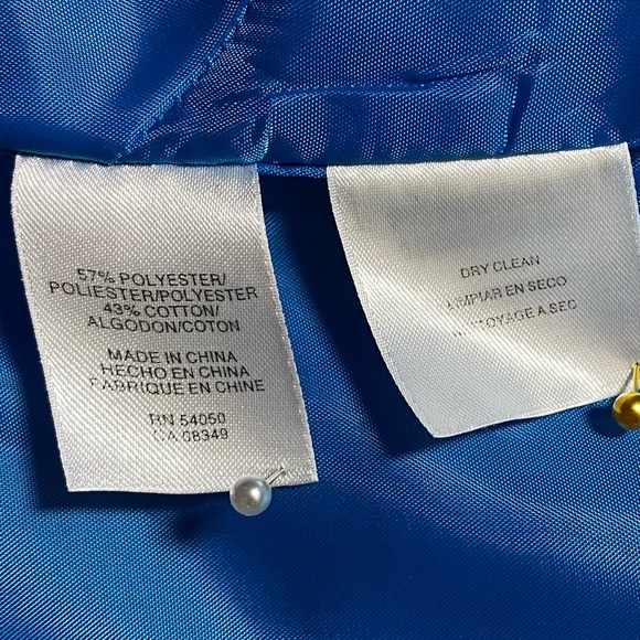 Evan Picone Women’s Midi Dress with Bra Strap Holder. Size 14 Blue - Picture 7 of 7